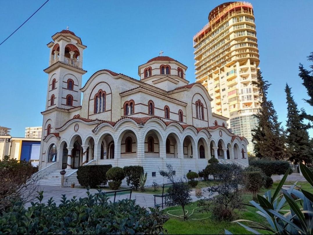 Karl Thopia Apartments Durrës Buitenkant foto